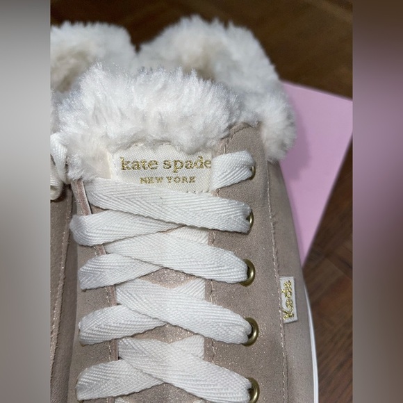 Womens Keds X Kate Spade New York Kickstart Mule Metallic Pink Size 11 M NIB - Picture 3 of 9